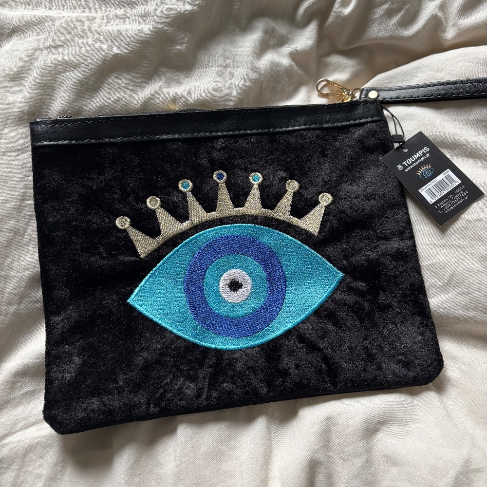 Handmade Evil Eye Bag Women Clutch Purse